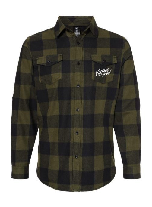 Classic Flannel - Dark Green