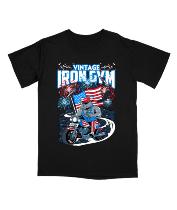 Fourth of July Rhino T-Shirt