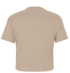 Work Harder Crop Top - Tan