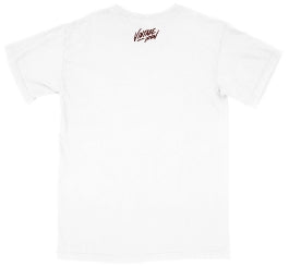 Vintage Football Pump Cover - White/Burgundy