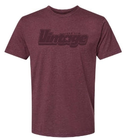 Vintage Star Tee - Maroon