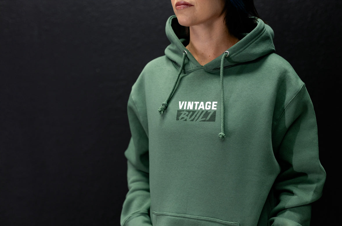 Vintage Built Hoodie - Sage