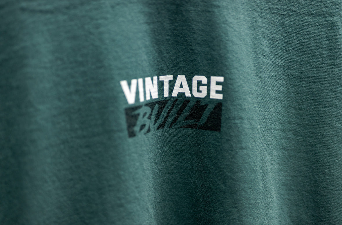 Vintage Built T-Shirt - Moss Green