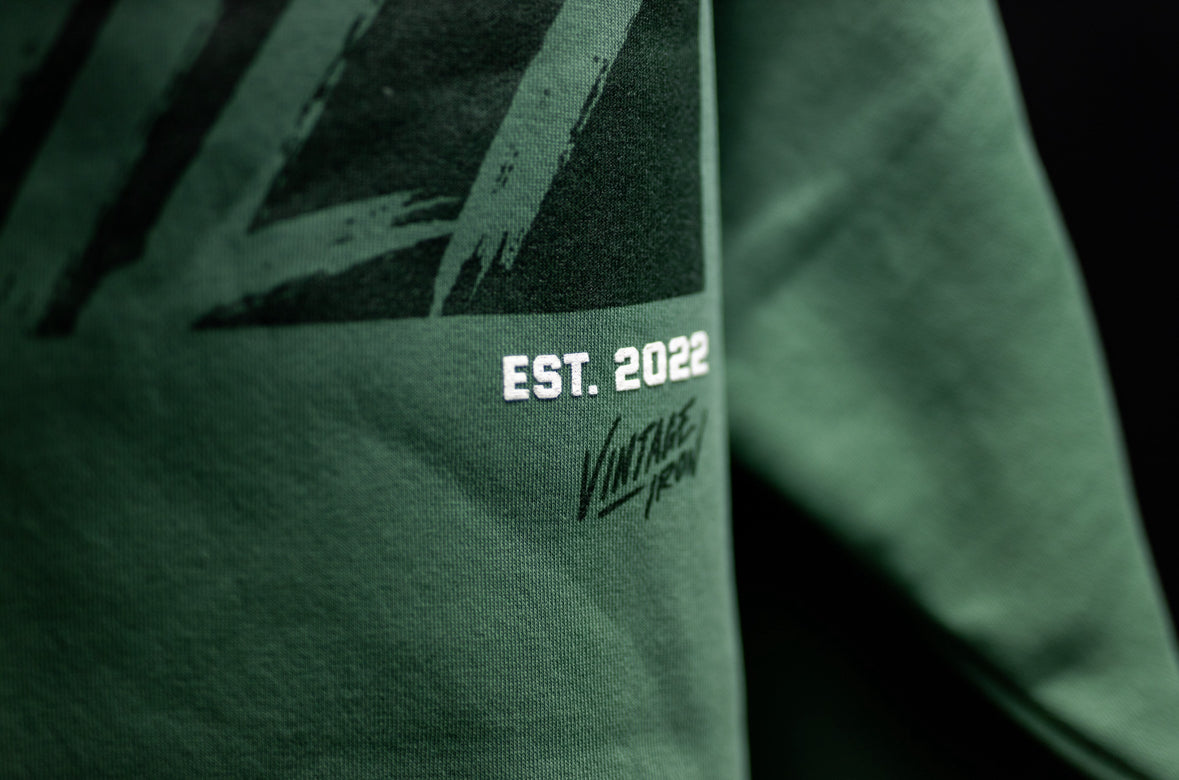 Vintage Built Hoodie - Sage