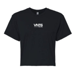VNTG Crop Top - Black