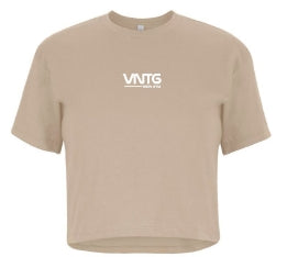 VNTG Crop Top - Tan