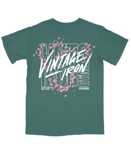 Apple Blossom '26 Tee - Emerald Green