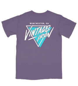 Classic Triangle T-Shirt - Purple