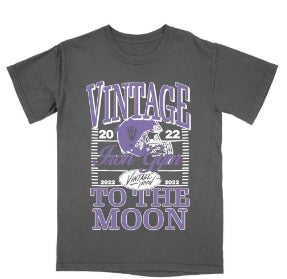 Vintage Football Pump Cover - Shadow/Purple