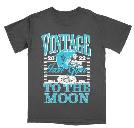 Vintage Football Pump Cover - Shadow/Blue